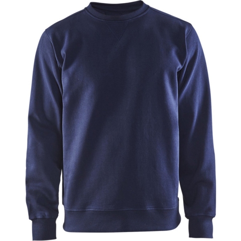 Blåkläder Sweatshirt Jersey ronde hals 33641048 | Marineblauw | Maat XS - 7330509352571