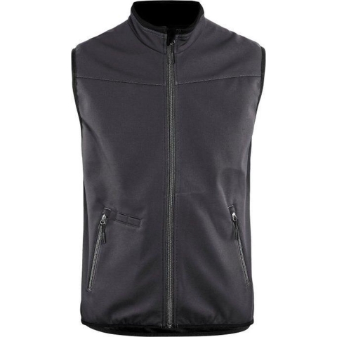Blåkläder Softshell bodywarmer 38502516 | Medium Grijs/Zwart | Maat XS - 7330509690420