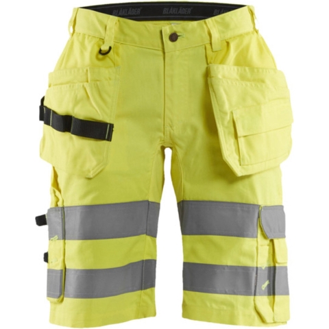 Blåkläder Short met stretch High-Vis 15861811 | High Vis Geel | Maat 62 - 7330509691250