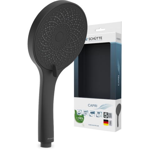 Schutte CAPRI Handdouche | Mat Zwart - 60296