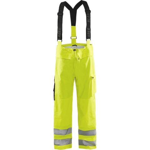 Blåkläder Vlamvertragende regenbroek 13032009 | High-Vis Geel | Maat L - 7330509414217