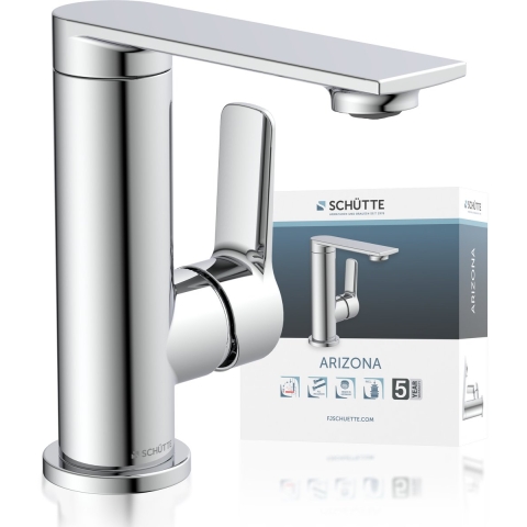 Schutte ARIZONA wastafelkraan | Chroom - 32410