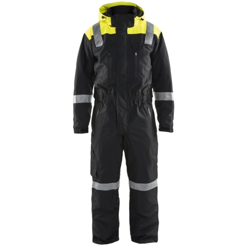 Blåkläder Winteroverall 67871977 | Zwart/High-Vis Geel | Maat 52 - 7330509423813