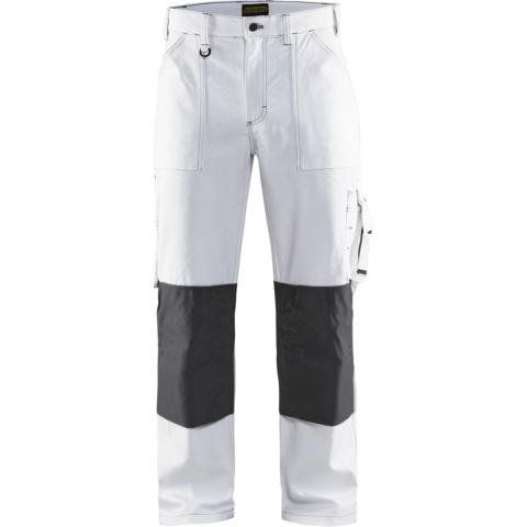 Blåkläder Werkbroek 10911210 | Wit/Donkergrijs | Maat 46 - 7330509787793
