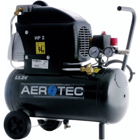Aerotec Compressor | 210 l/min 8 bar | 1,5 kW 230 V 50 Hz | 24 l | 1 stuk - 20088344 - 20088344