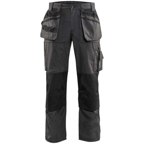 Blåkläder Werkbroek lichtgewicht 15251845 | Donkergrijs/Zwart | Maat 58 - 7330509378243