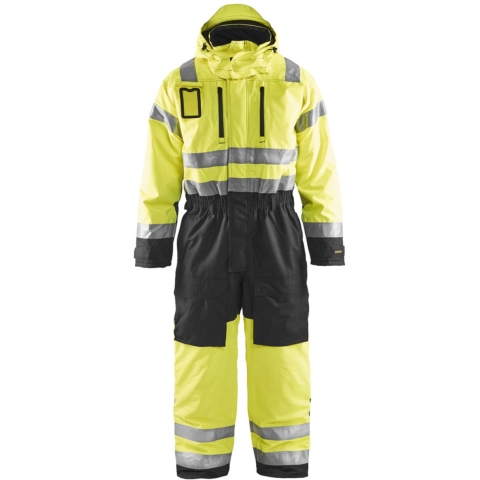 Blåkläder Winteroverall High-Vis 67631977 | High-Vis Geel/Zwart | Maat 56 - 7330509340110