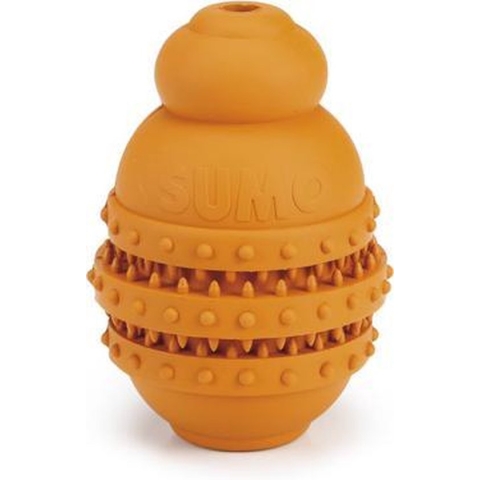 Beeztees Sumo Play Dental - Hondenspeelgoed - Rubber - Oranje - S