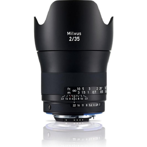 Carl Zeiss Milvus 2/35 SLR Groothoeklens Zwart