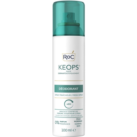 3x RoC Keops Deodorant Spray 100 ml