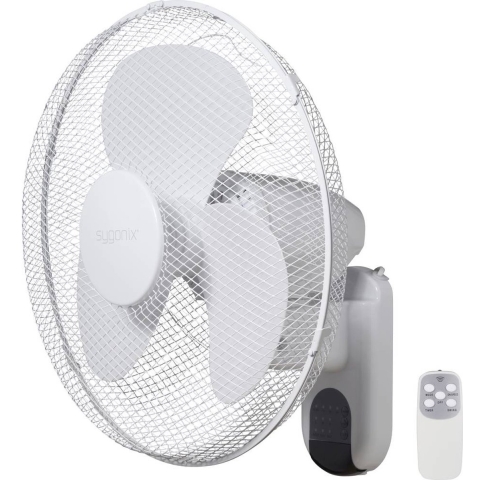 Sygonix Wandventilator 45 W (Ø x h) 430 mm x 480 mm Wit