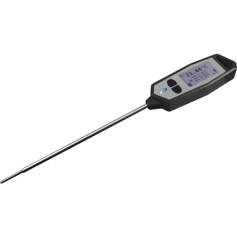 TFA Dostmann Digitales Präzisions-Einstichthermometer V315 Insteekthermometer (HACCP) Kalibratie (ISO) Meetbereik temperatuur -50 tot 250 °C Sensortype Pt100