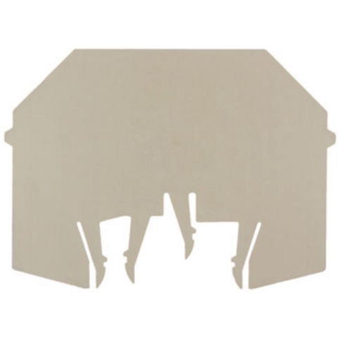 Weidmüller 1058800000-20 Scheidingswand Beige 20 stuk(s)