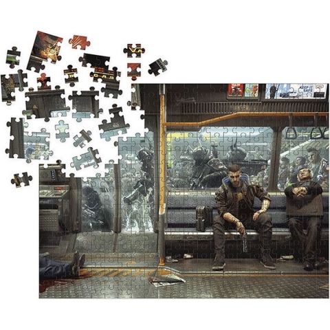 Cyberpunk 2077 - Metro Life Puzzle (1000pcs)