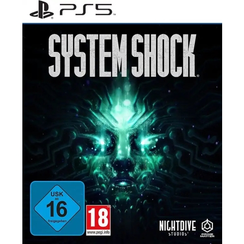 System Shock (verpakking Duits, game Engels)