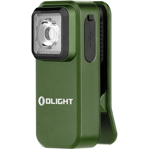 OLight 12972 Olight Oclip green Kleine mobiele lamp LED