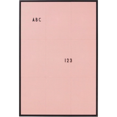 Design Letters Tafel - A2 - Roze - Design Letters - OneSize - Tafel