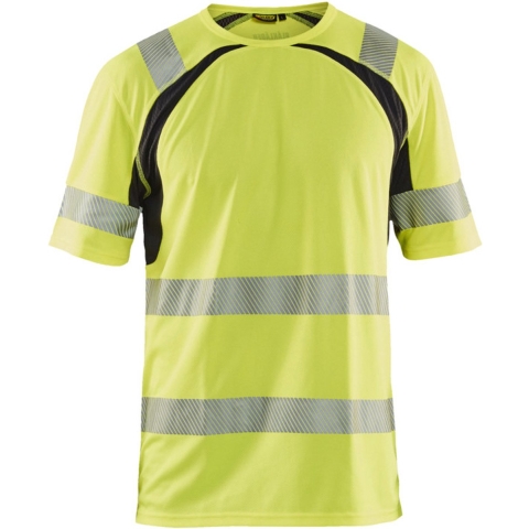 Blåkläder UV-T-Shirt High-Vis 33971013 | High-Vis Geel/Zwart | Maat 4XL - 7330509655177
