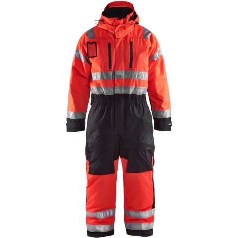 Blåkläder Winteroverall High-Vis 67631977 | High-Vis Rood/Zwart | Maat 56 - 7330509377116