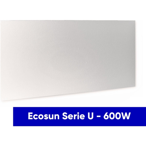 Ecosun Infrarood verwarmingspaneel - Serie U - 60x120cm - 600W