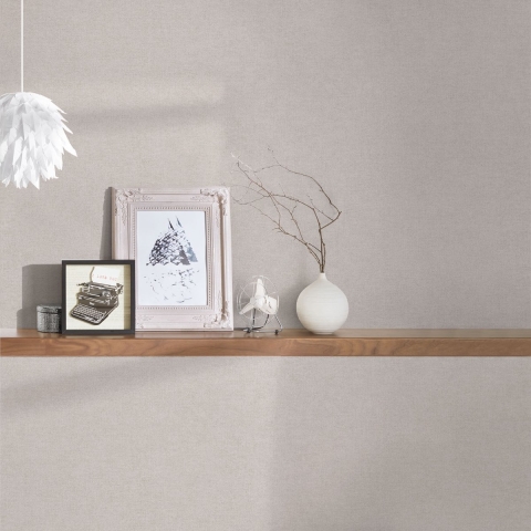 AS Creation Desert Lodge - LINNENLOOK BEHANG - 1005 x 53 cm - Uni