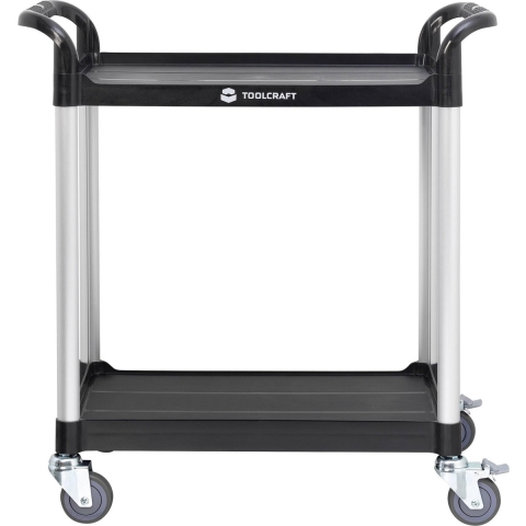 TOOLCRAFT 1296213 Servicewagen Kleur (specifiek): Zwart, Zilver