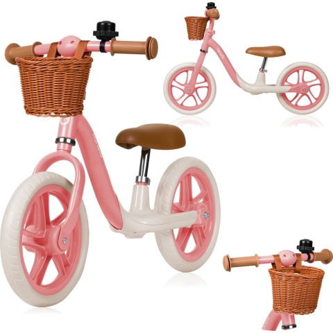 Lionelo Alex Plus - Kinder Loopfiets - met Schuim Wielen - Voor Kinderen van 3 tot 6 Jaar zonder Pedalen