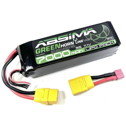 Absima LiPo accupack 11.1 V 7000 mAh Aantal cellen: 3 50 C Stick XT90