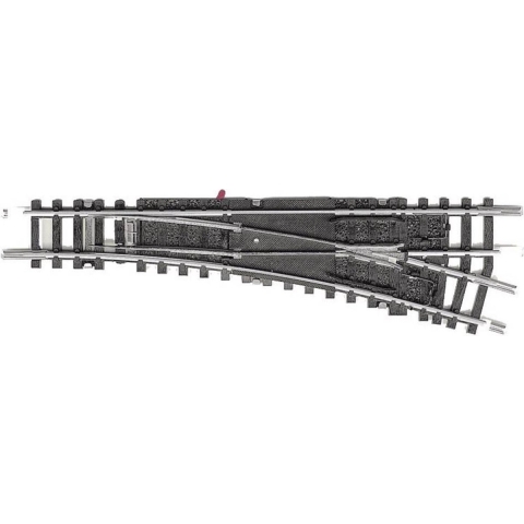 N Minitrix rails T14939 Wissel, Rechts 112.6 mm 15 ° 362.6 mm 1 stuk(s)