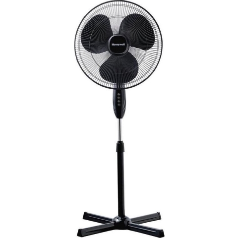 Honeywell HSF1630E4 - Statiefventilator - Zwart