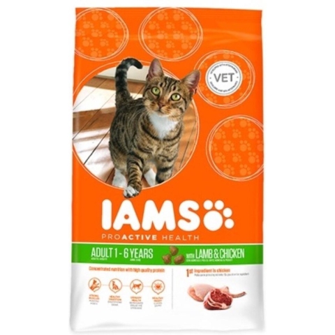 Iams Cat Adult - Lamb - Kattenvoer - 3 kg