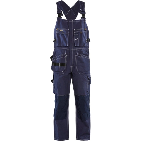 Blåkläder Bretelbroek 26001370 | Marineblauw | Maat 54 - 7330509057285