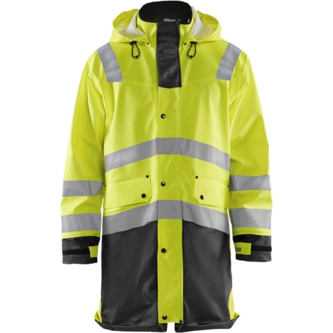 Blåkläder Regenjas High-Vis LEVEL 3 43262005 | High-Vis Geel/Zwart | Maat XS - 7330509570234