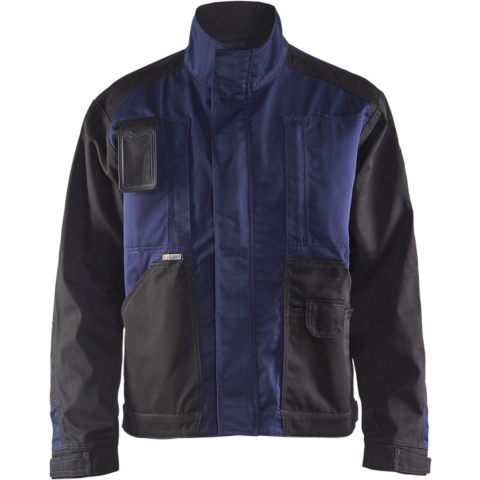 Blåkläder Profieljack. Ongevoerd 40631860 | Marineblauw/Zwart | Maat S - 7330509268421
