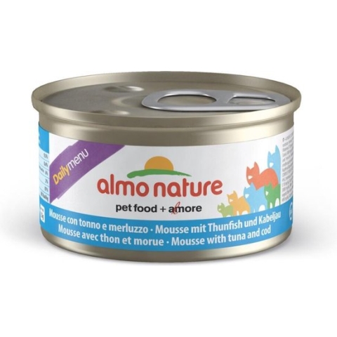 Almo Nature  Natvoer voor Katten - Daily Menu Mousse - 24 x  85g