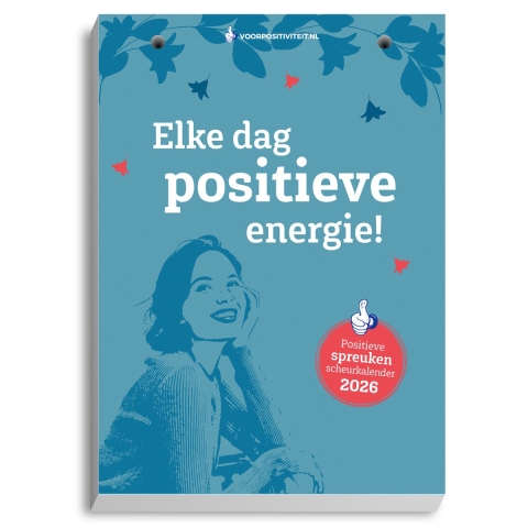 Scheurkalender positieve spreuken 2026 (Kalender)