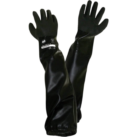 Leipold Doehle 1485-H Zandstralerhandschoen PVC Maat (handschoen): Voor heren EN 388 Cat II 1 paar