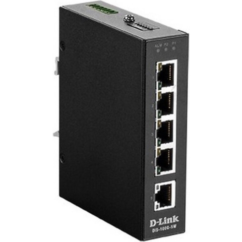 D-Link DIS-100G-5W Netwerk switch RJ45 5 poorten