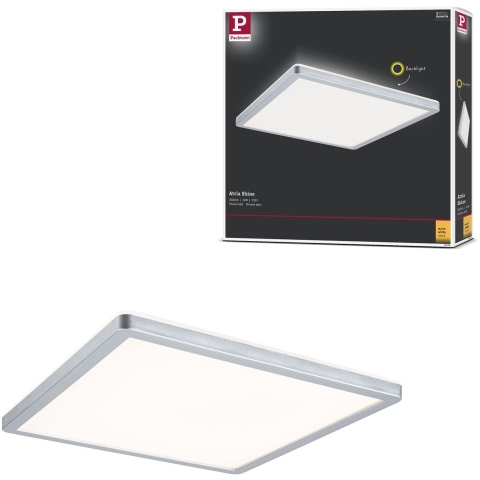 Paulmann Atria Shine 70994 LED-plafondlamp 16 W Warmwit Chroom (mat)