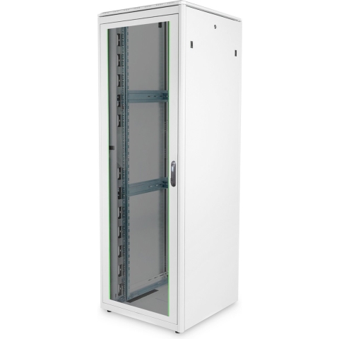 Digitus DN-19 47U-8/8-1 19inch-patchkast (b x h x d) 800 x 2275 x 800 mm 47 HE Grijs-wit (RAL 7035)