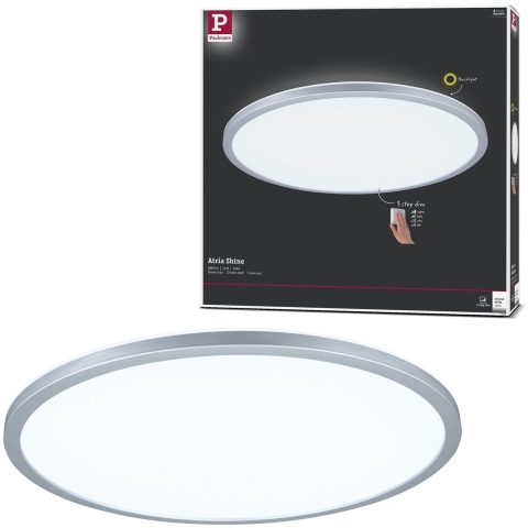 Paulmann Atria Shine 71006 LED-plafondlamp 22 W Neutraalwit Chroom (mat)
