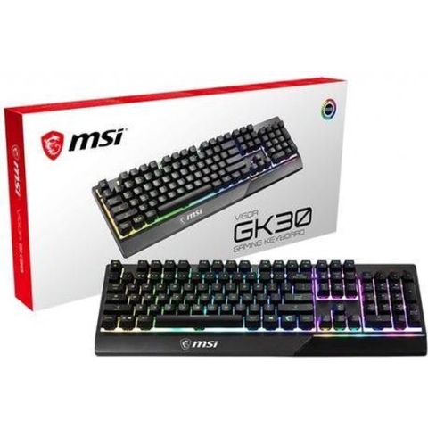 MSI Vigor Gaming toetsenbord - RGB Toetsenbord USB QWERTY -Zwart