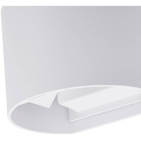 Lindby - Nivar Round LED Buiten Wandlamp White