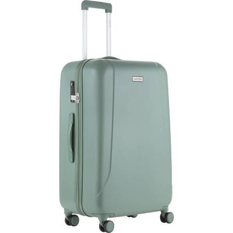 CarryOn Skyhopper Grote Koffer 78cm - Reiskoffer 85 Ltr met TSA-slot - Olijf