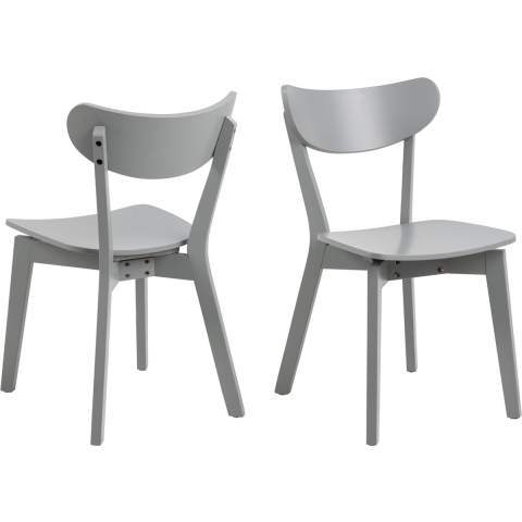 Eetkamerstoel Levi MDF Lichtgrijs - Giga Living