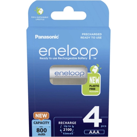 eneloop eneloop HR03 +Box Oplaadbare AAA batterij (potlood) NiMH 800 mAh 1.2 V 4 stuk(s)