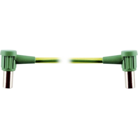 Stäubli MC-POAG-EC6/2 Verbindingskoppeling Bus 6 mm - Bus 6 mm Groen, Geel 1 stuk(s)