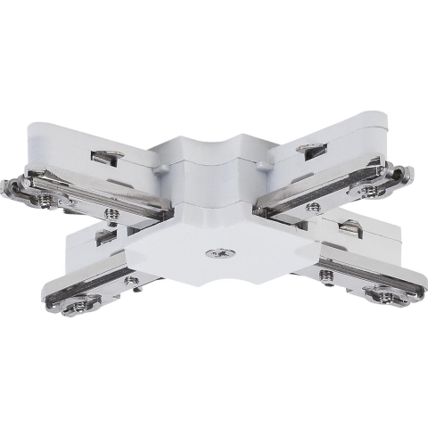 Paulmann 97687 230V-railsysteemcomponenten X-verbinder Wit