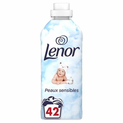 12x Lenor Wasverzachter Sensitive 42 Wasbeurten 882 ml