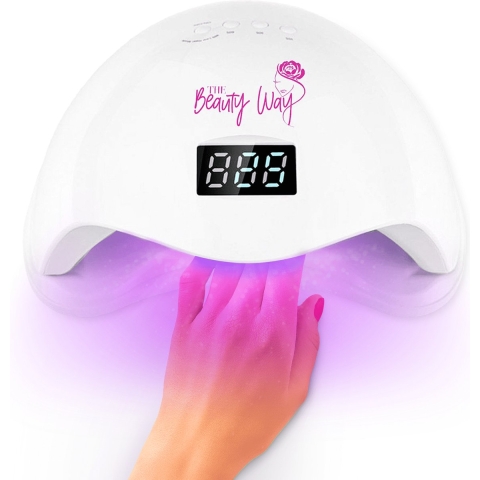 TheBeautyWay Nageldroger - voor Gelnagels - Geschikt voor elke Nagel Gellak - 24 LEDs